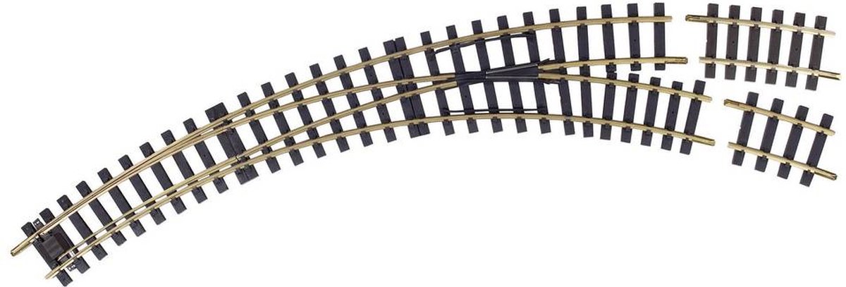 35225 G Piko rails Gebogen wissel, Rechts 30 °, 15 ° 921.24 mm 1 stuk(s)