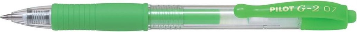 Pilot G-2 – Neon Groene Gel Ink Rollerball pen – Medium Tip