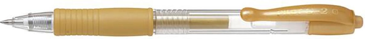 Pilot G2 Gel Ink Rollerball pen – Doos van 12 gelpennen - Medium Tip - Goud