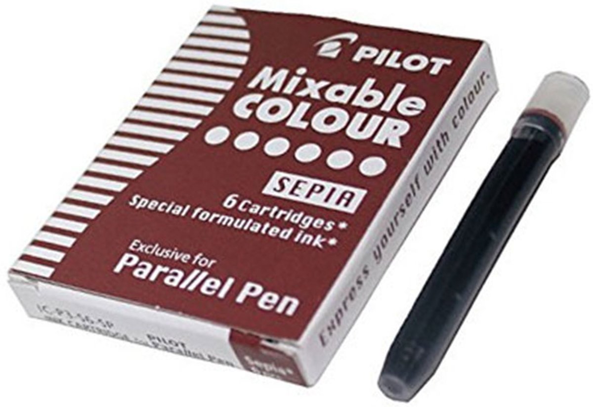 Pilot Parallel Pen Sepia Cartridges