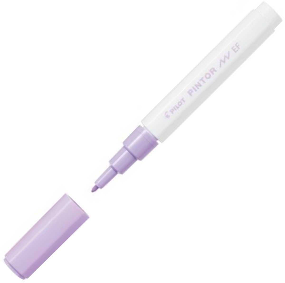 Pilot Pintor Pastel Paarse Verfstift - Extra Fine marker met 0,7mm punt - Inkt op waterbasis - Dekt op elk oppervlak, zelfs de donkerste - Teken, kleur, versier, markeer, schrijf, kalligrafeer…