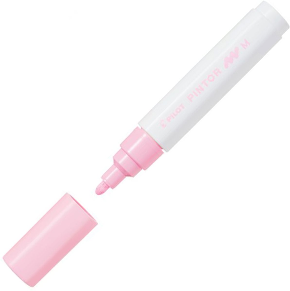 Pilot Pintor Pastel Roze Verfstift - Medium marker met 1,4mm schrijfbreedte - Inkt op waterbasis - Dekt op elk oppervlak, zelfs de donkerste - Teken, kleur, versier, markeer, schrijf, kalligrafeer…