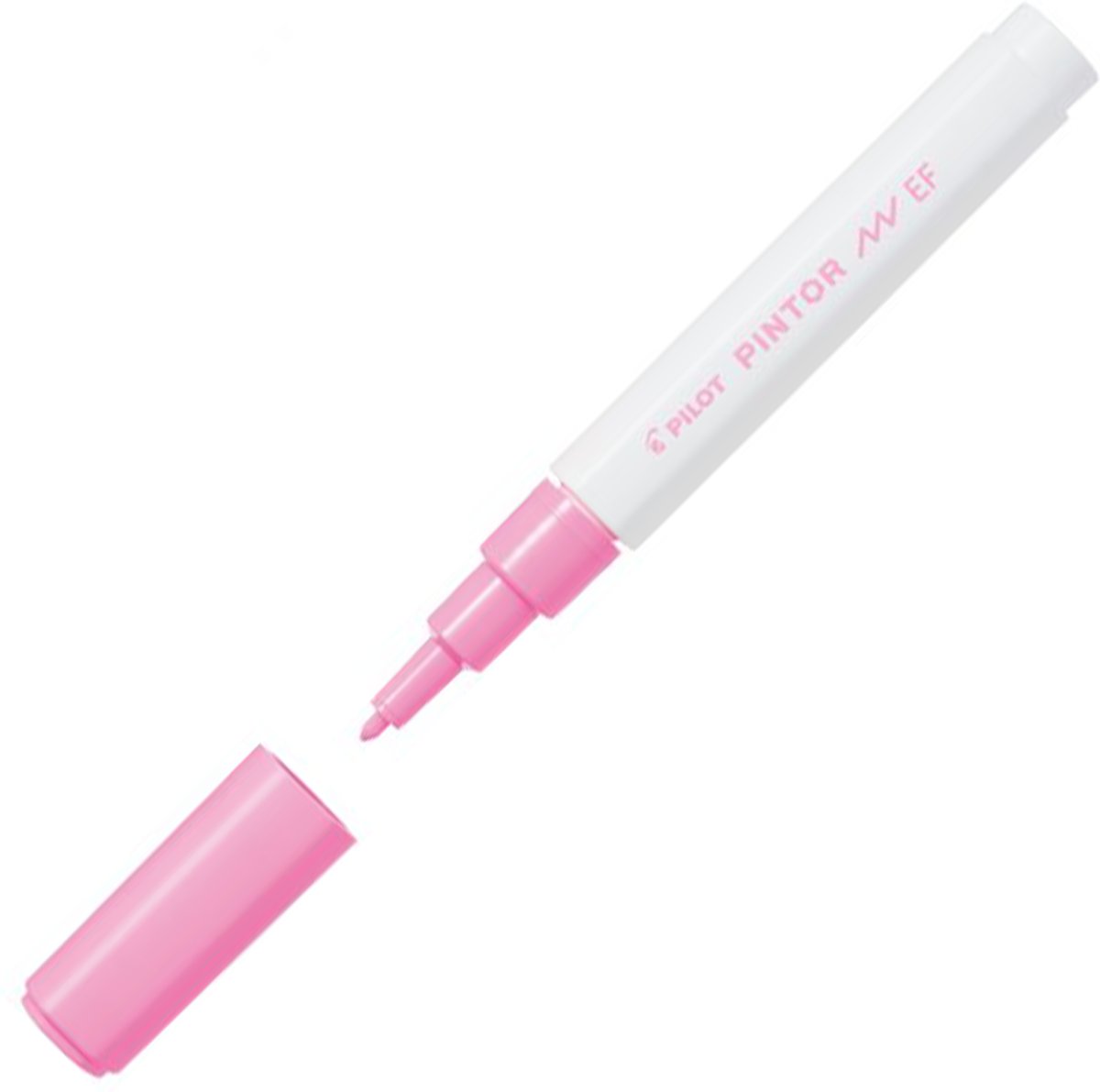 Pilot Pintor Roze Verfstift - Extra Fine marker met 0,7mm punt - Inkt op waterbasis - Dekt op elk oppervlak, zelfs de donkerste - Teken, kleur, versier, markeer, schrijf, kalligrafeer…