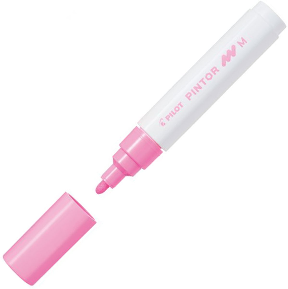 Pilot Pintor Roze Verfstift - Medium marker met 1,4mm schrijfbreedte - Inkt op waterbasis - Dekt op elk oppervlak, zelfs de donkerste - Teken, kleur, versier, markeer, schrijf, kalligrafeer…