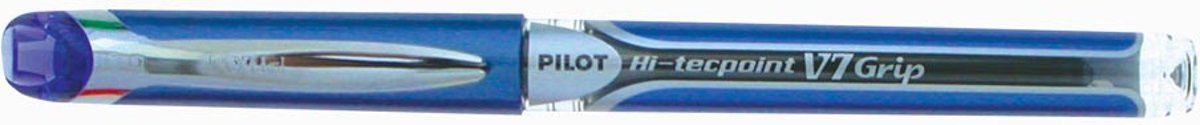 ROLLERPEN PILOT HI-TECPOINT GRIP V7 0.7 BLAUW