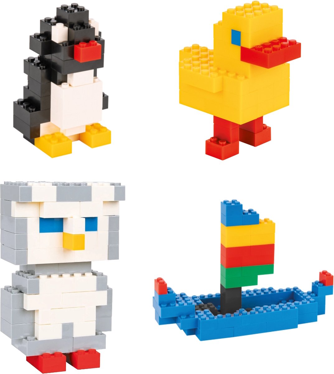 Pilsan 588 stuks Micro Bouwblokjes 03 492