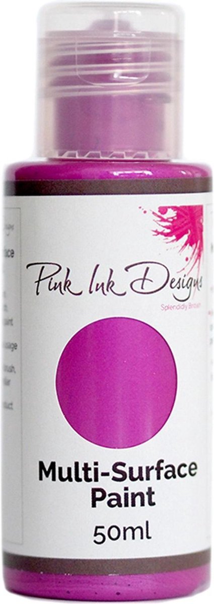 Pink Ink - Multi Surface Paint Fuchsia Shimmer