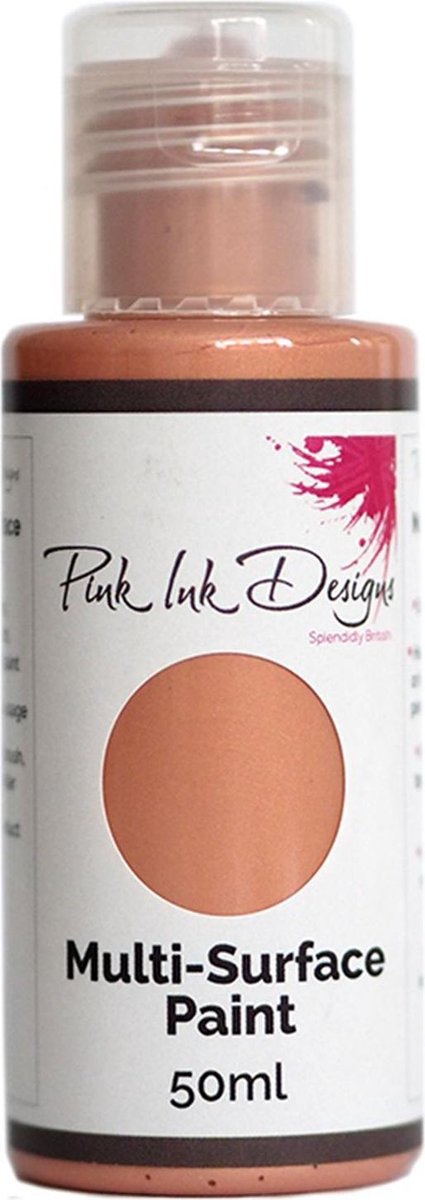 Pink Ink - Multi Surface Paint Rose Gold Shimmer