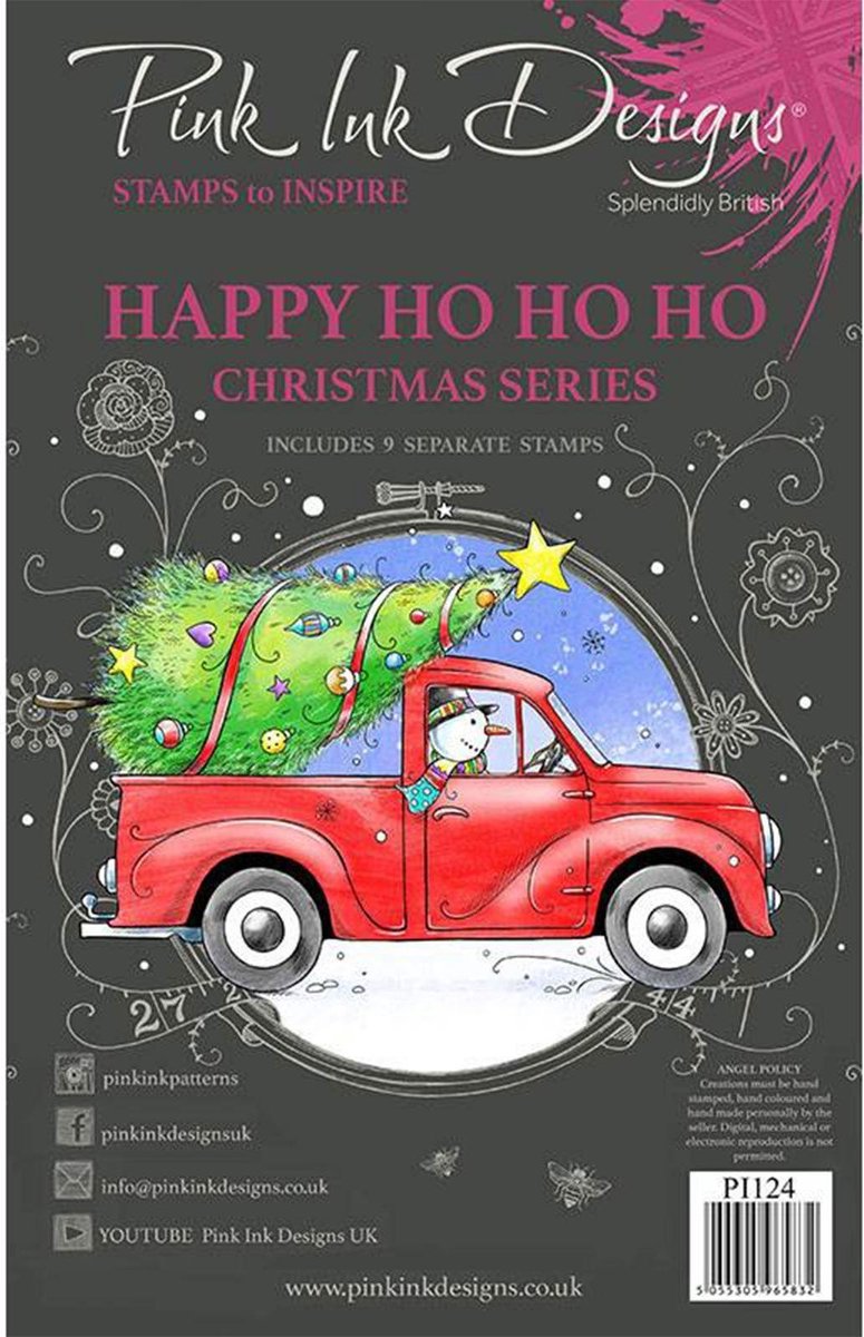 Pink Ink Designs - Clear Stempel Happy Ho Ho Ho