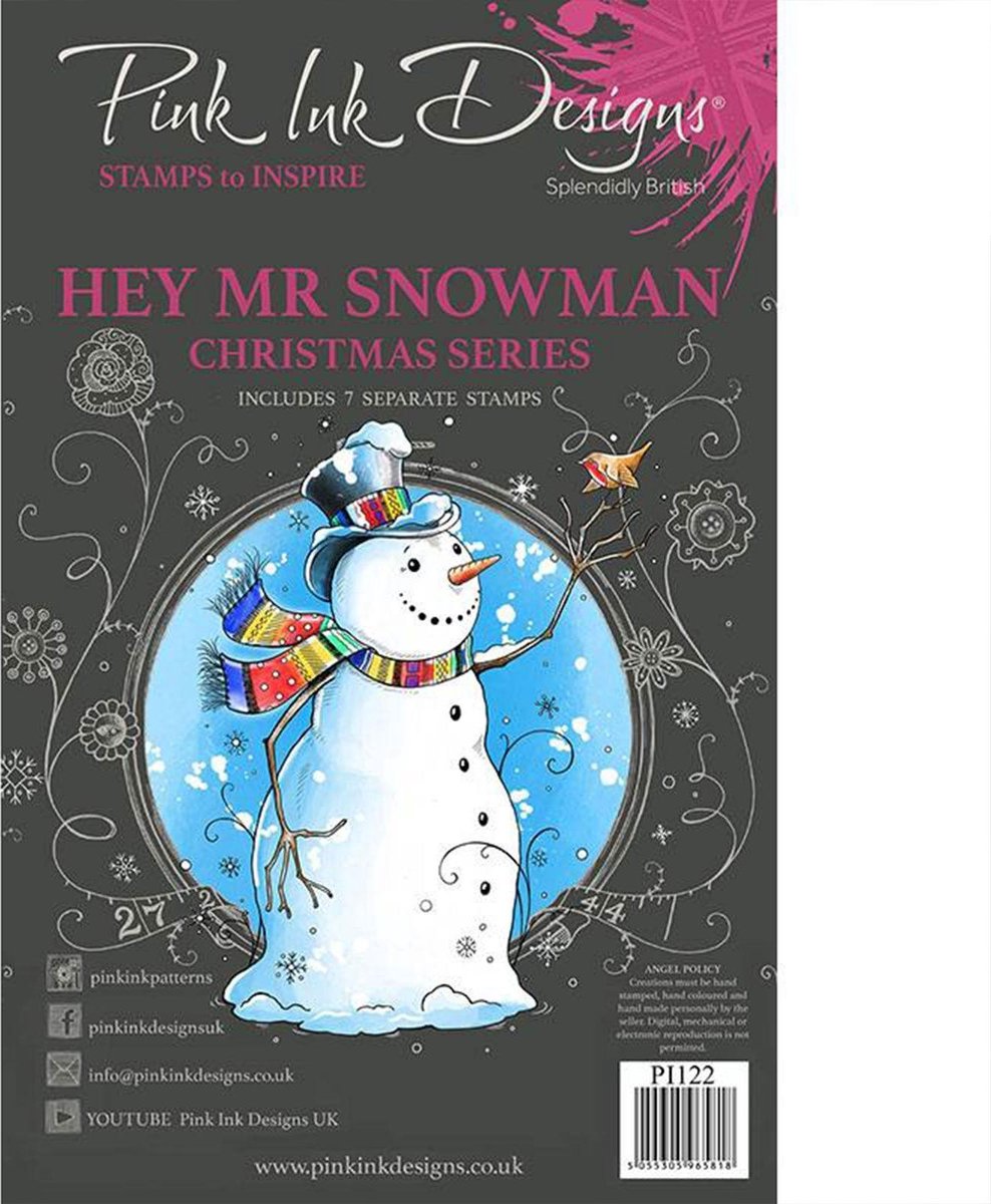 Pink Ink Designs - Clear Stempel Hey Mr Snowman