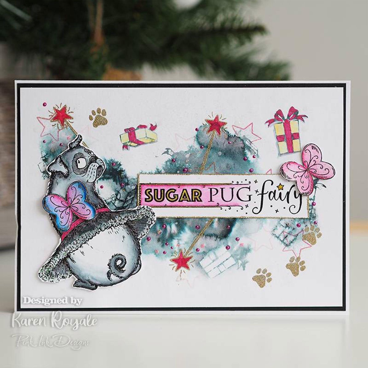 Pink Ink Designs - Clear Stempel Pawsome Pooch