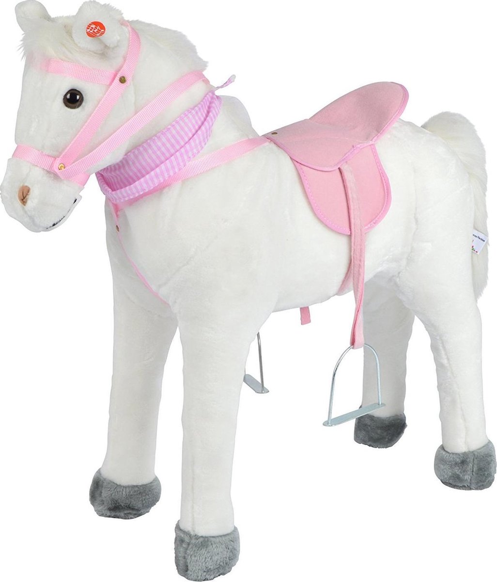 Pink Papaya Staand Paard Molly - 75 cm