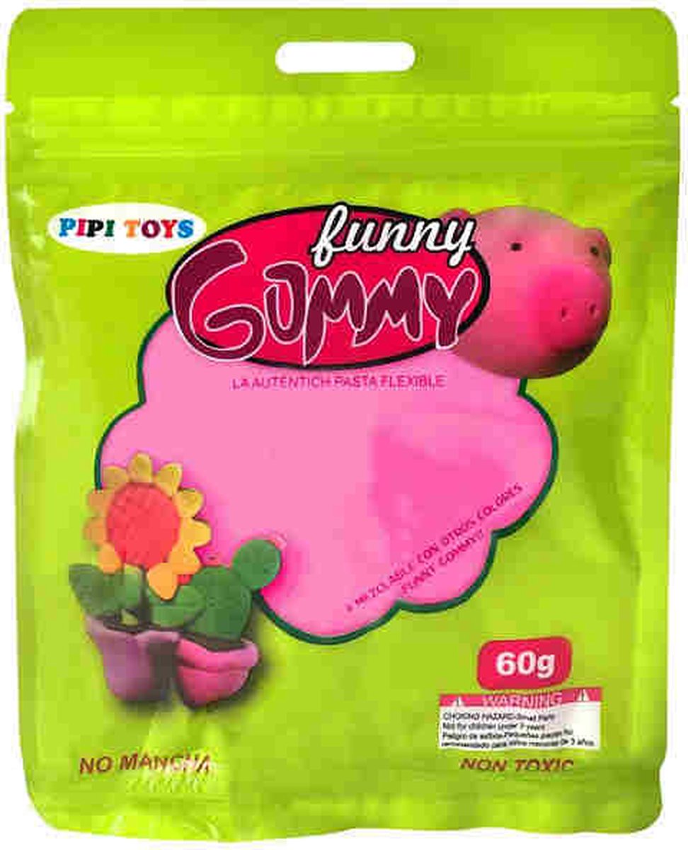 Funny Gummy 60gram diverse kleuren