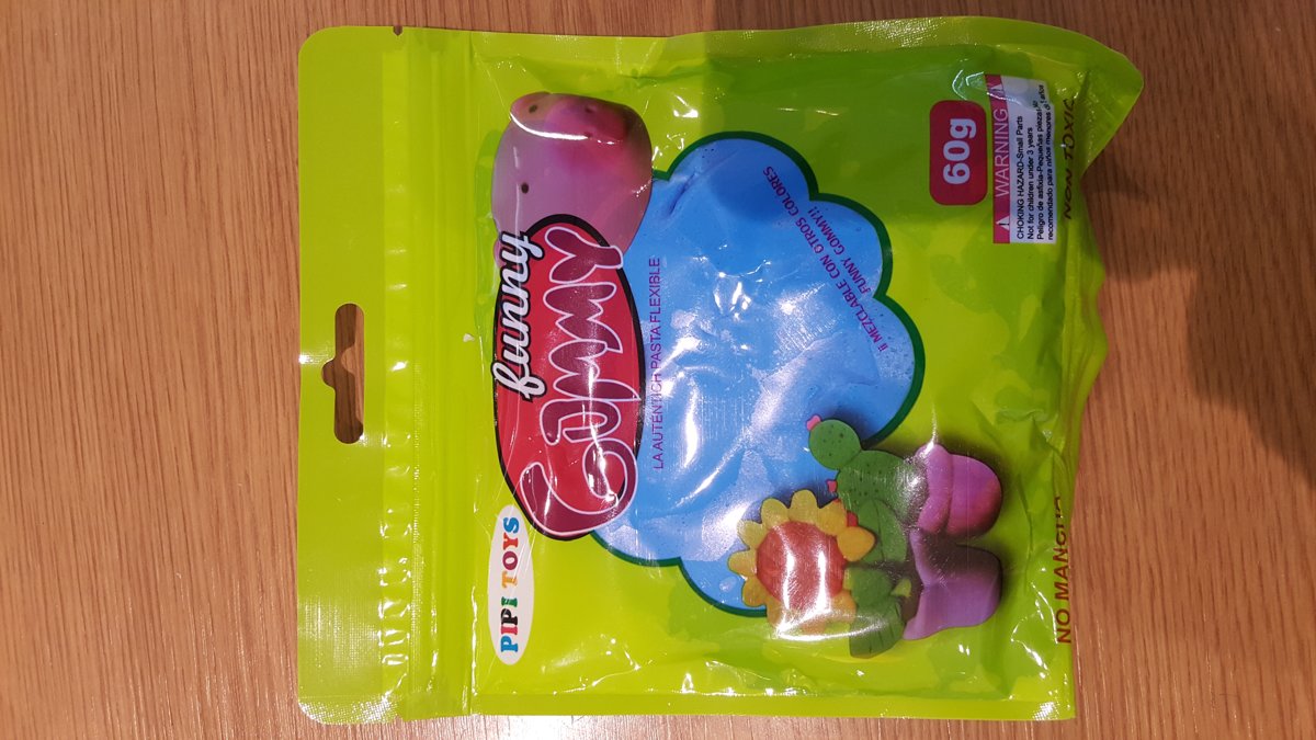 Funny Gummy  60 gram - Blauw