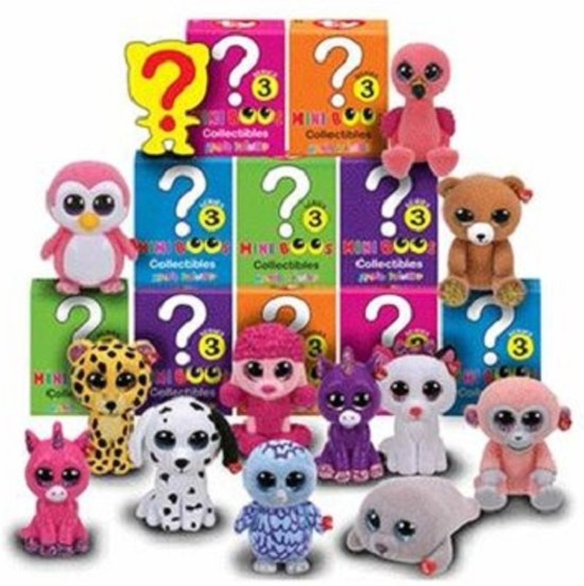 2 stuks Ty Beanie Mini Boo serie 3 ®Pippashop