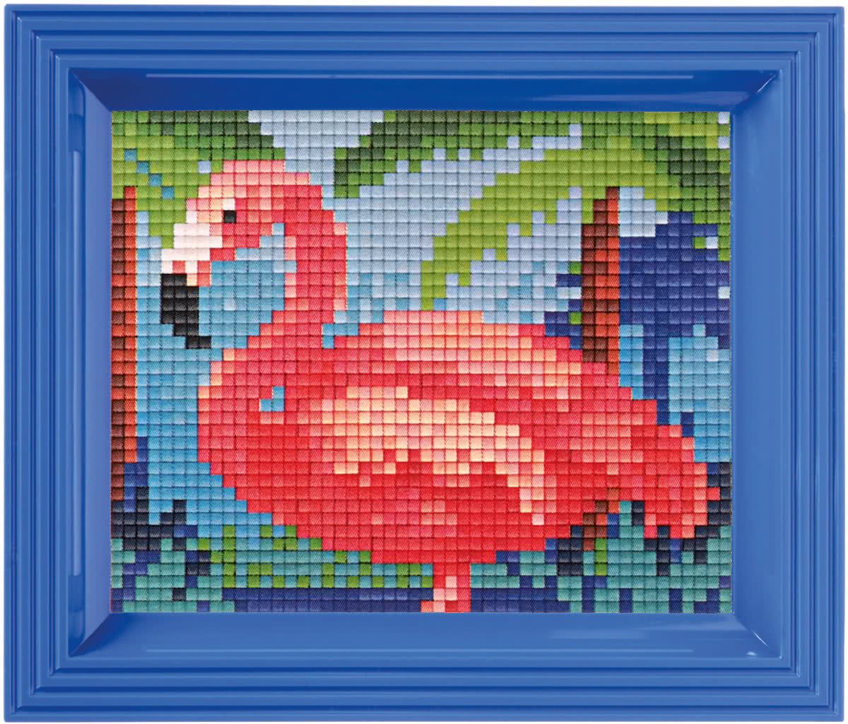 Pixel Geschenkverpakking Flamingo