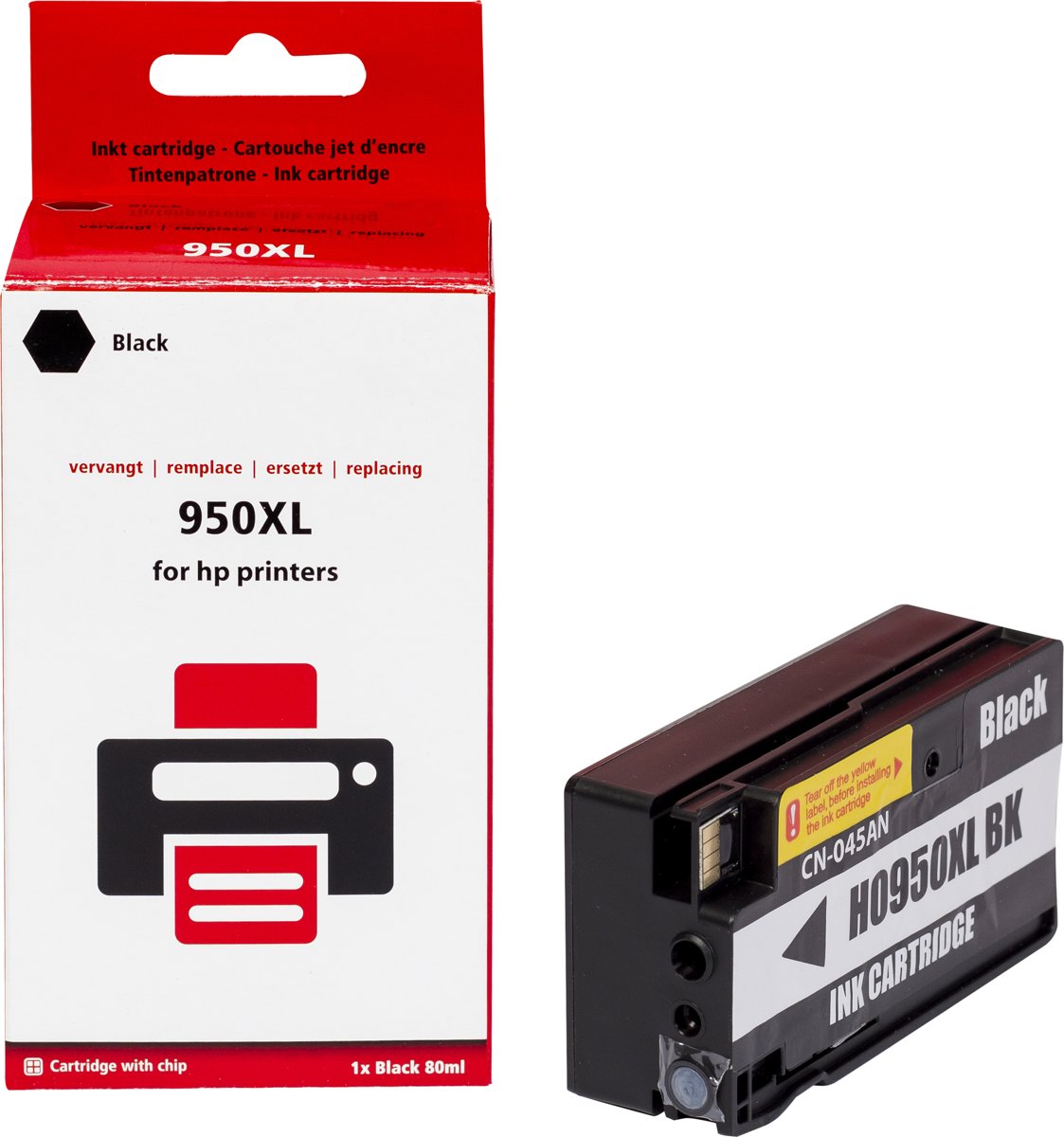 Huismerk HP 950XL zwart inktcartridge