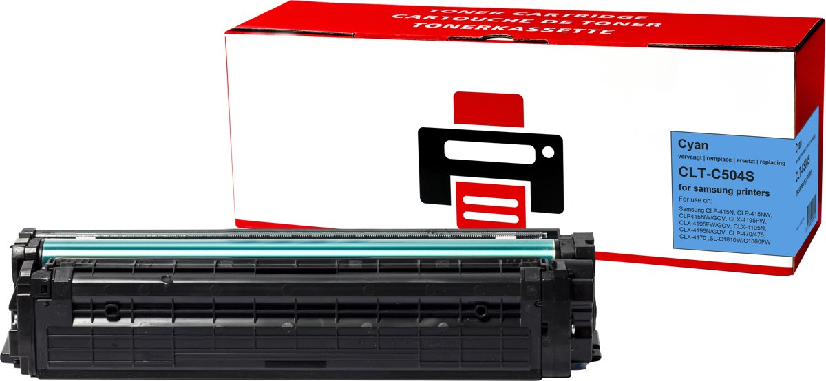 Huismerk Samsung CLT-C504S Cyan Toner