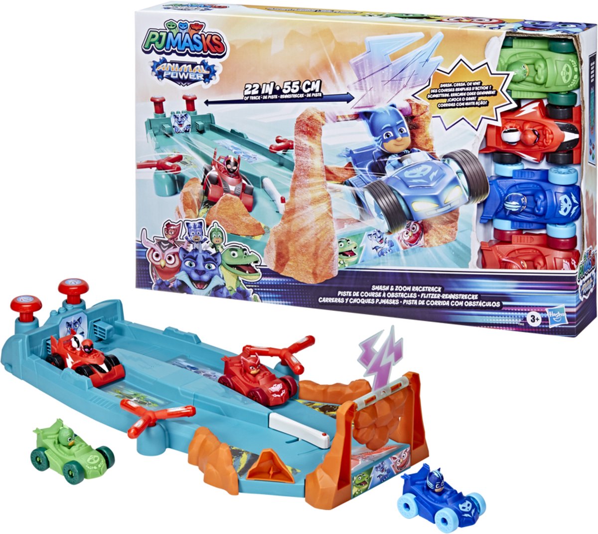 PJ Masks: Animal Power Racebaan - Speelfiguur