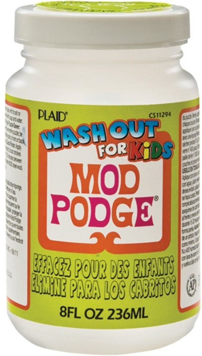 mod podge wash out for kids