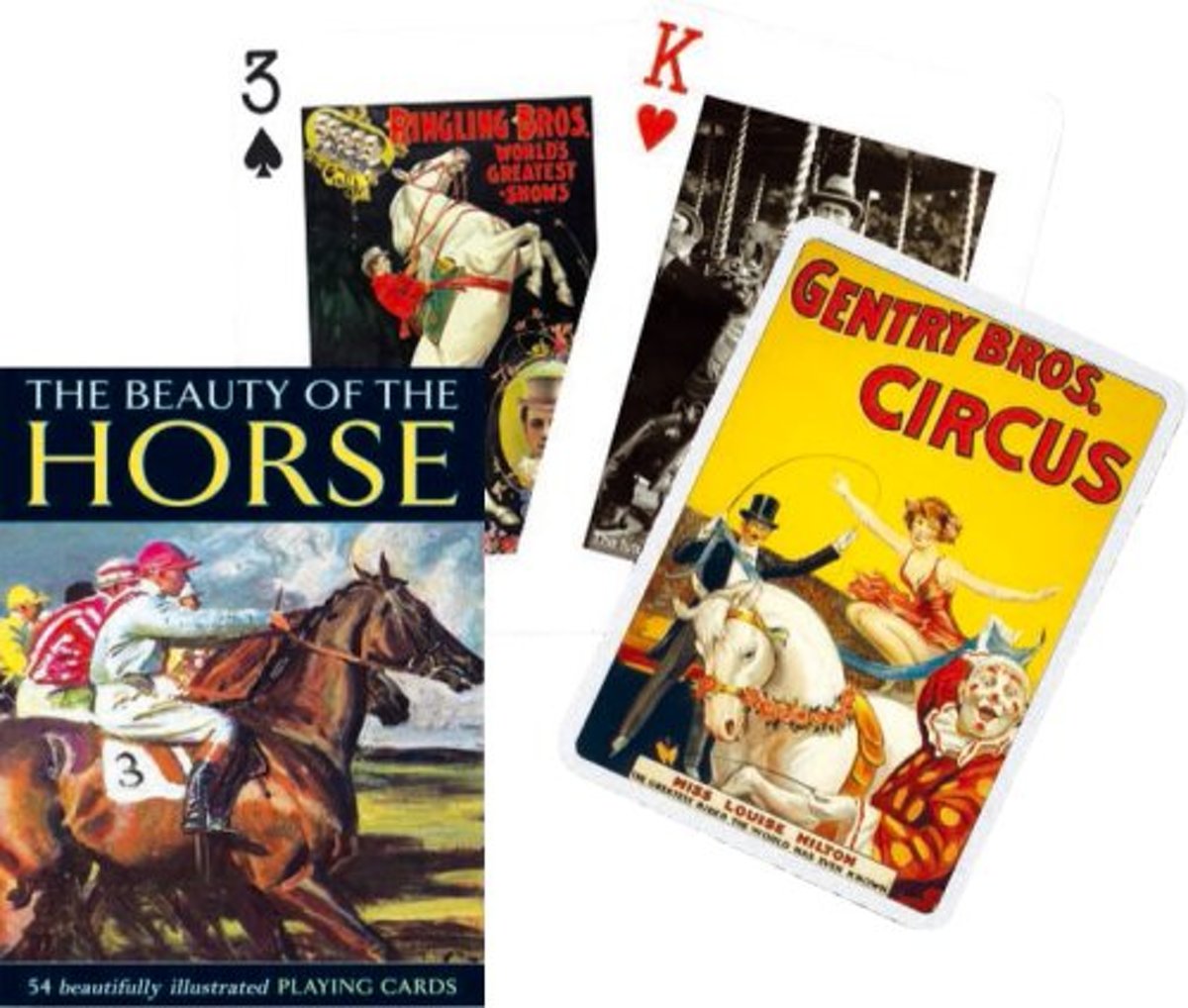 Planet Happy Beauty of the Horse Speelkaarten - Single Deck