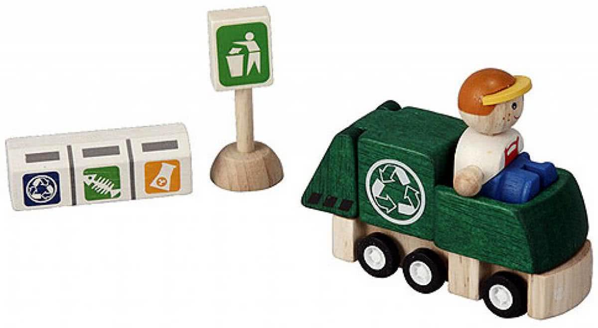 Plantoys Recycling Truck Set