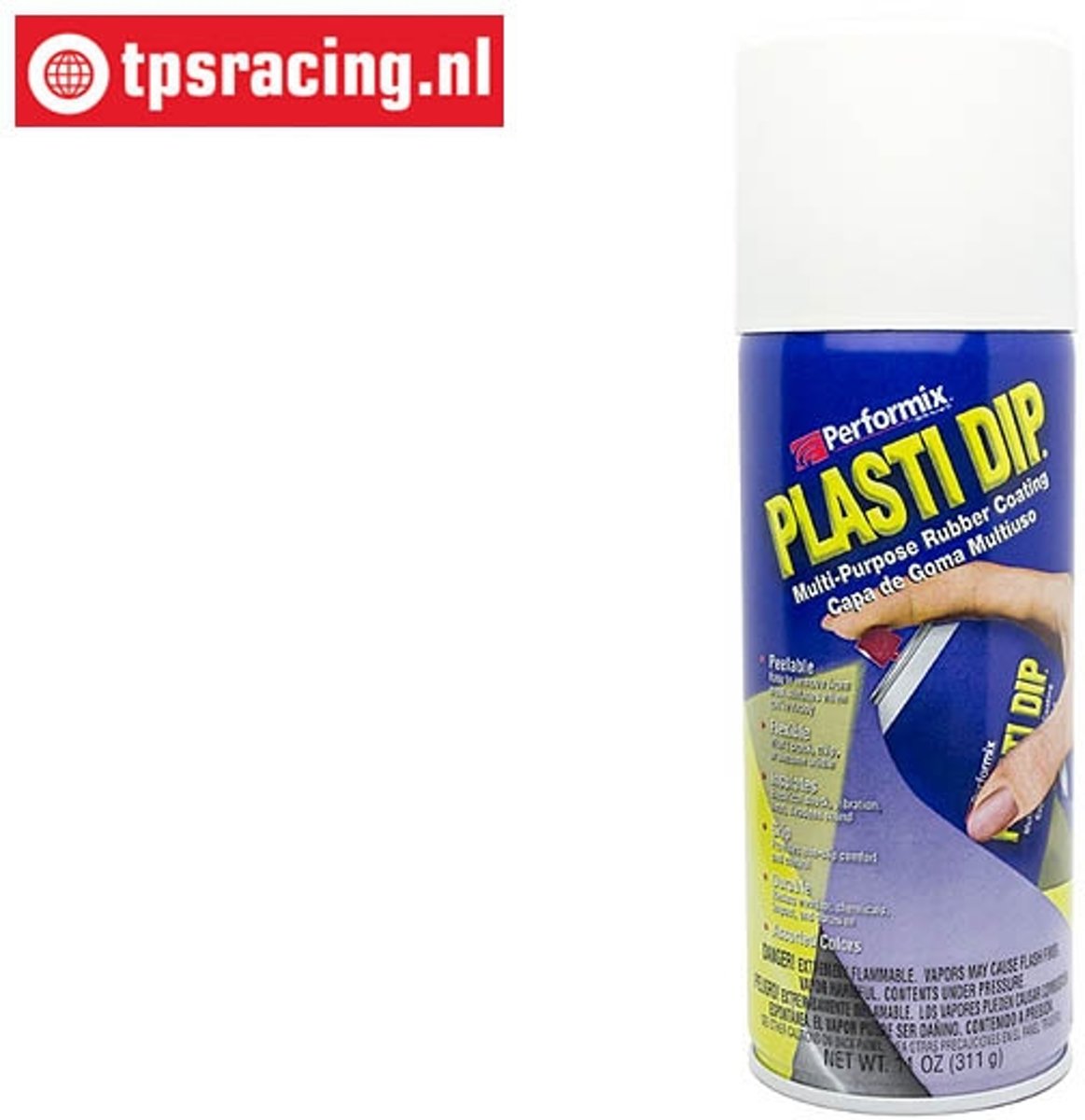 3080822 Plasti-Dip Rubber spray Wit, 325 ml, 1 St.