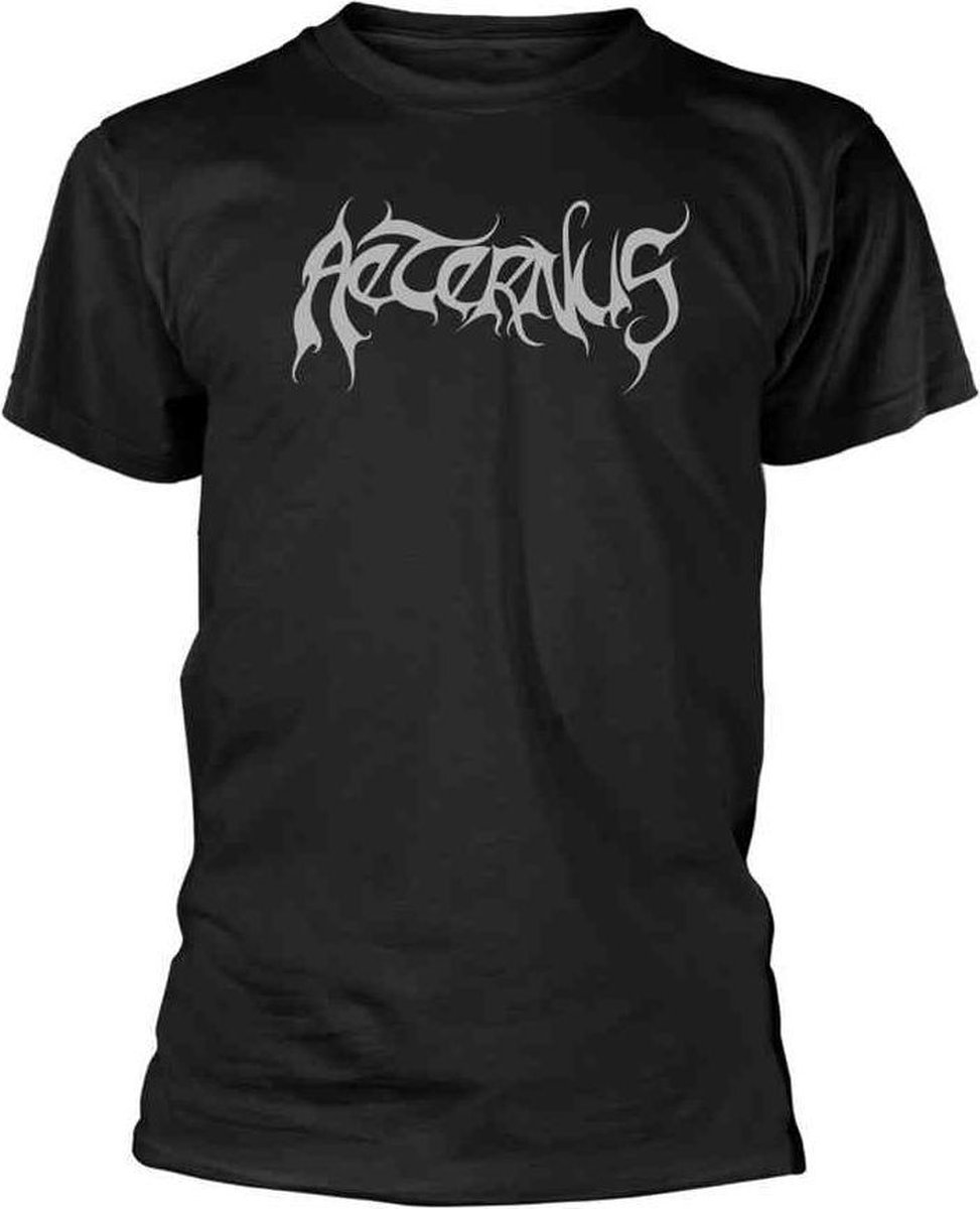 Aeternus Heren Tshirt -L- Heathen Zwart