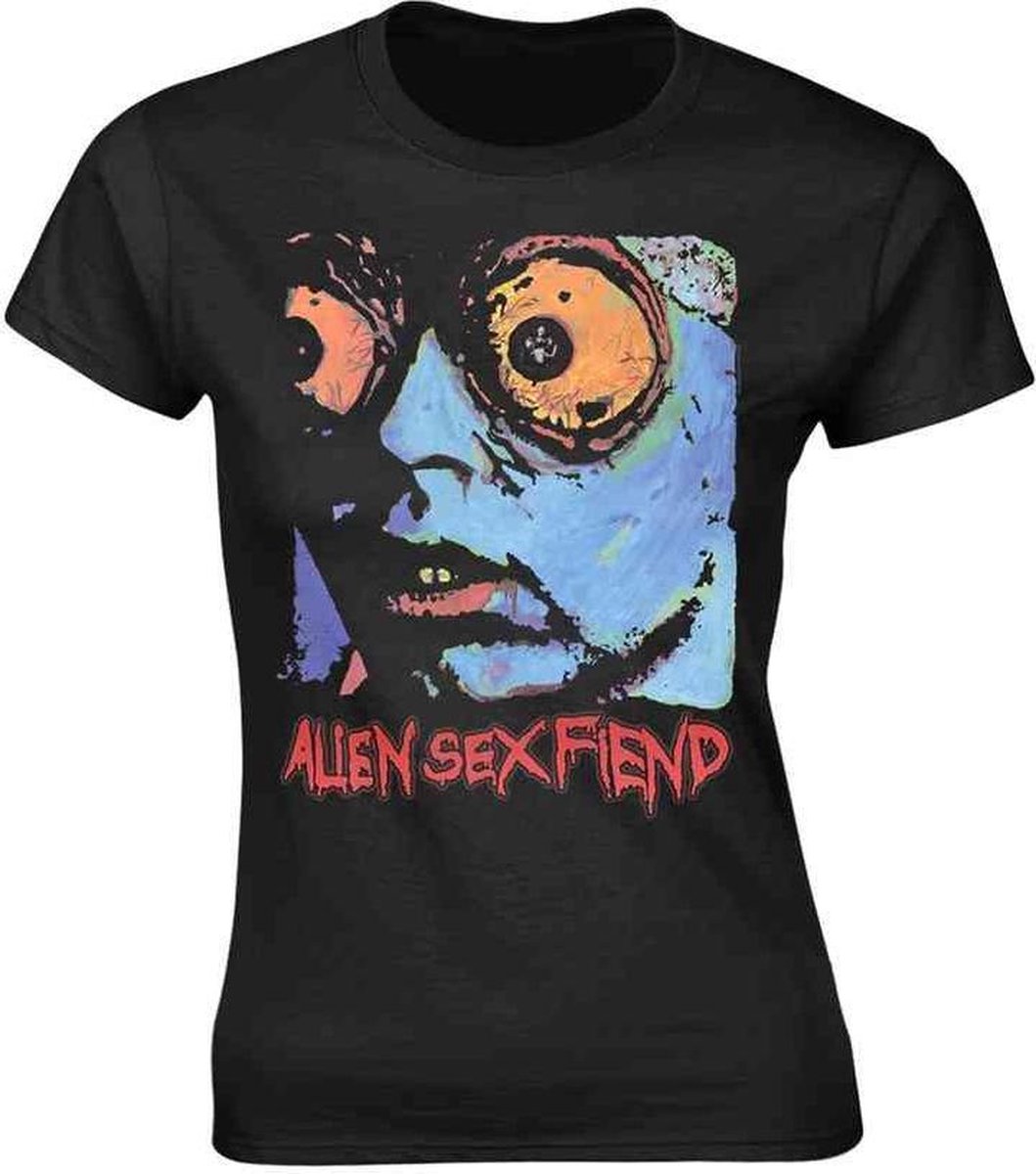 Alien Sex Fiend Dames Tshirt -XXL- Acid Bath Zwart