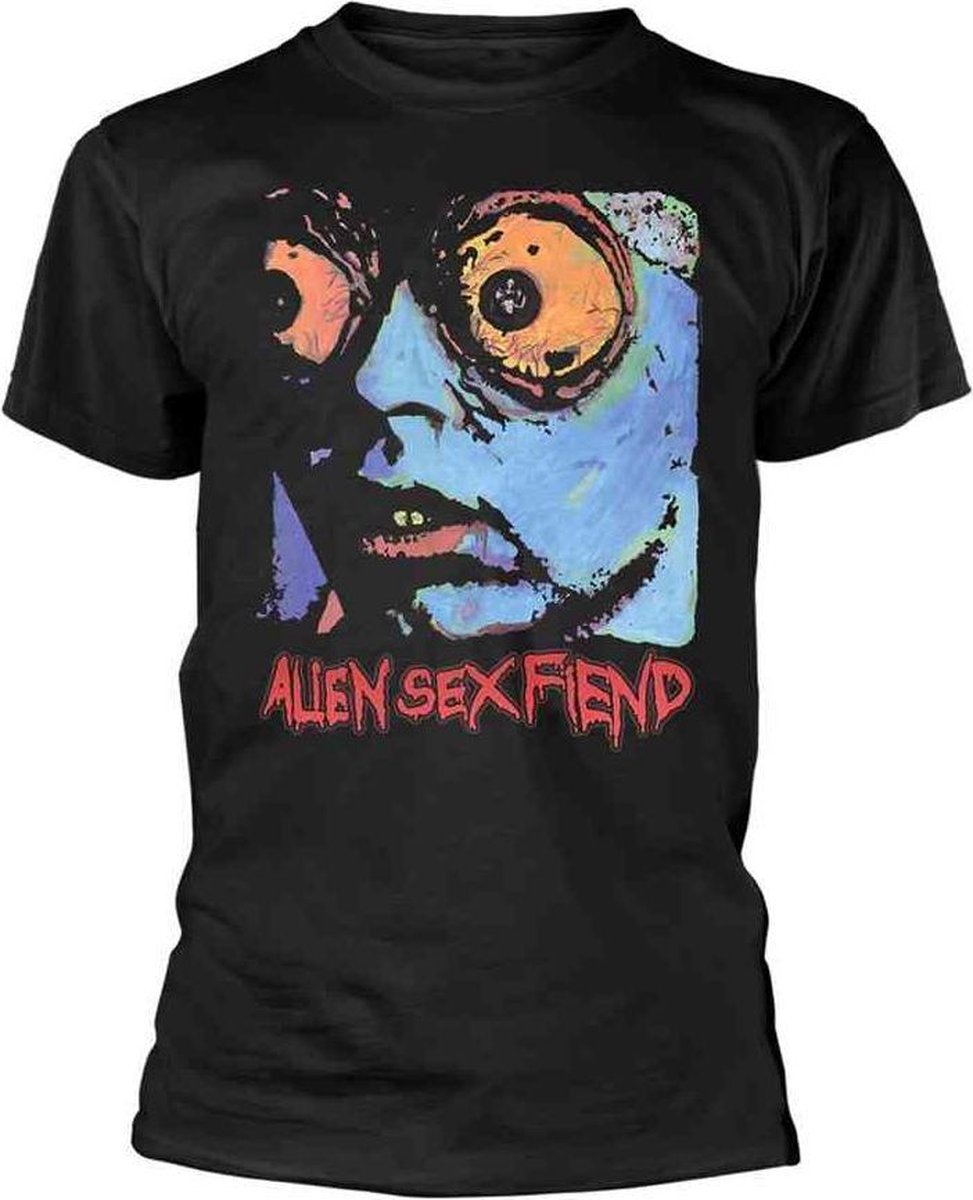 Alien Sex Fiend Heren Tshirt -XL- Acid Bath Zwart