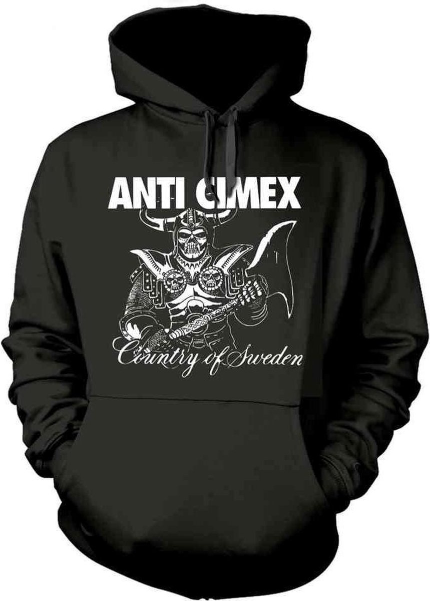 Anti Cimex Hoodie/trui -XXL- Country Of Sweden Zwart