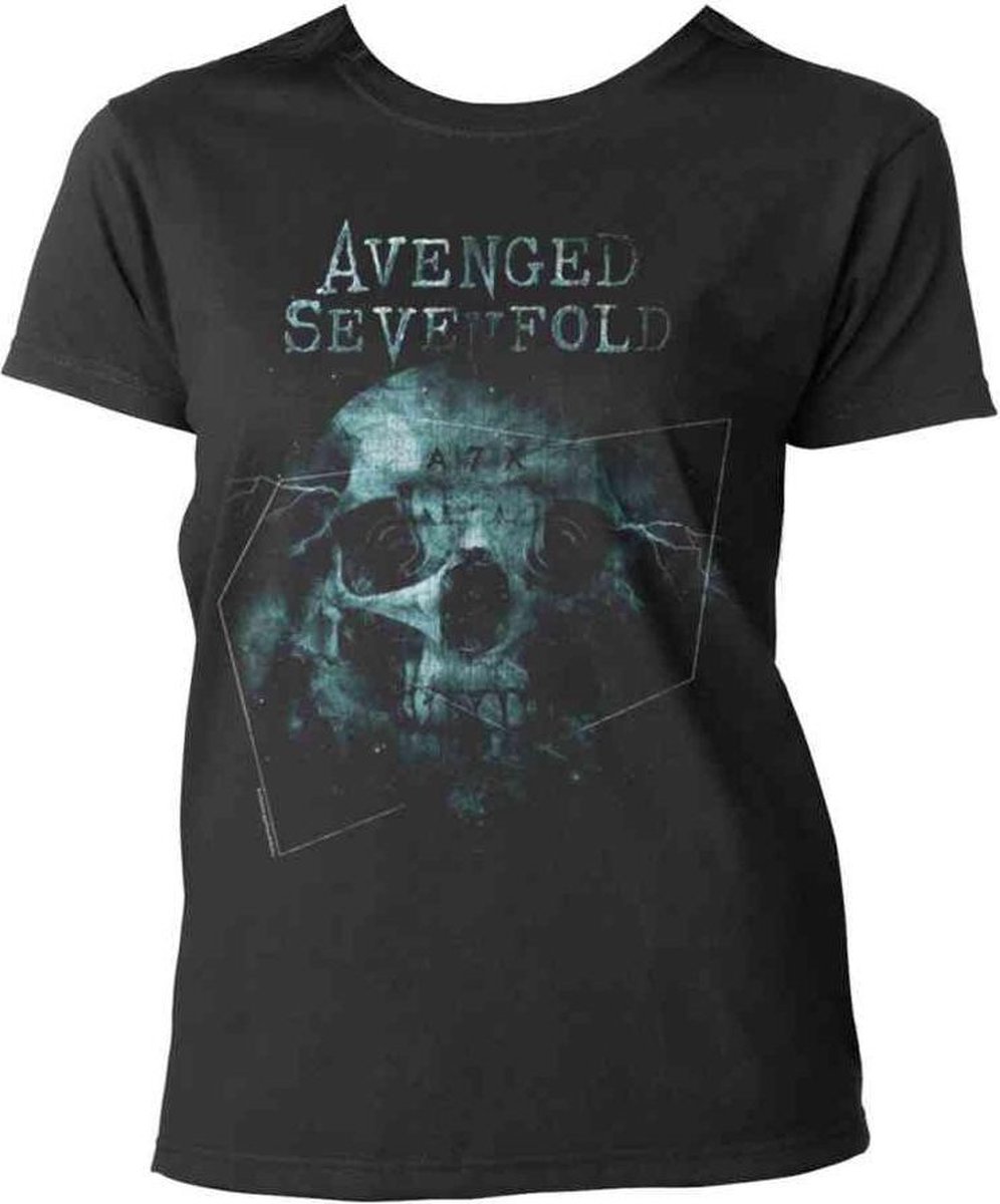 Avenged Sevenfold Dames Tshirt -M- Galaxy Zwart