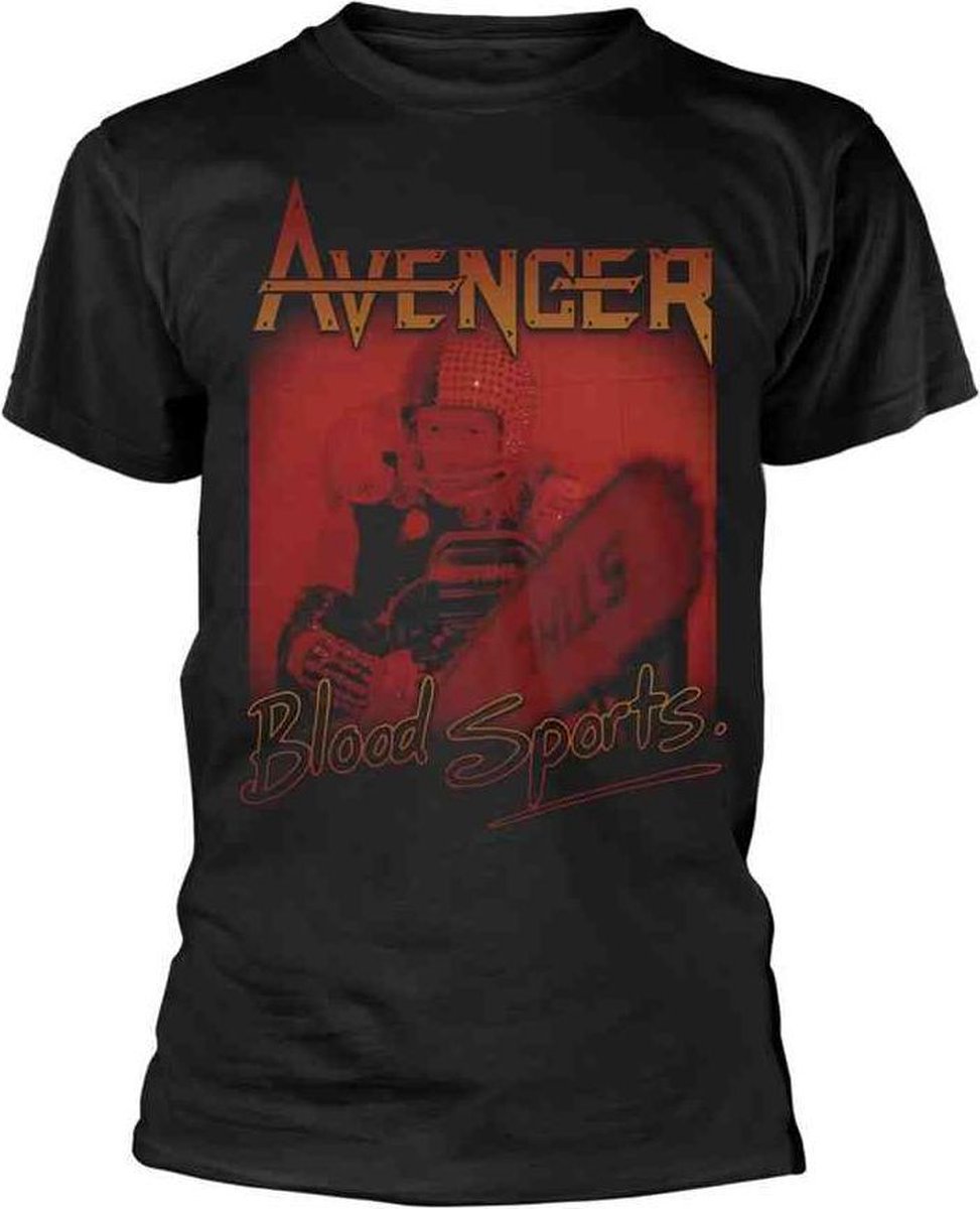 Avenger Heren Tshirt -S- Blood Sports Zwart