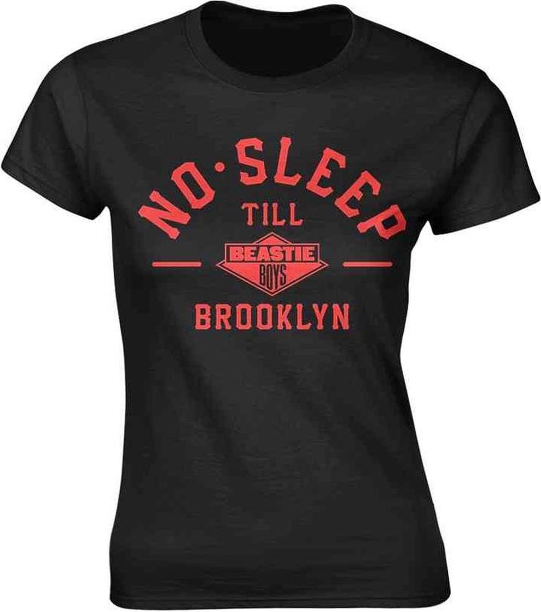 Beastie Boys Dames Tshirt -M- No Sleep Till Brooklyn Zwart