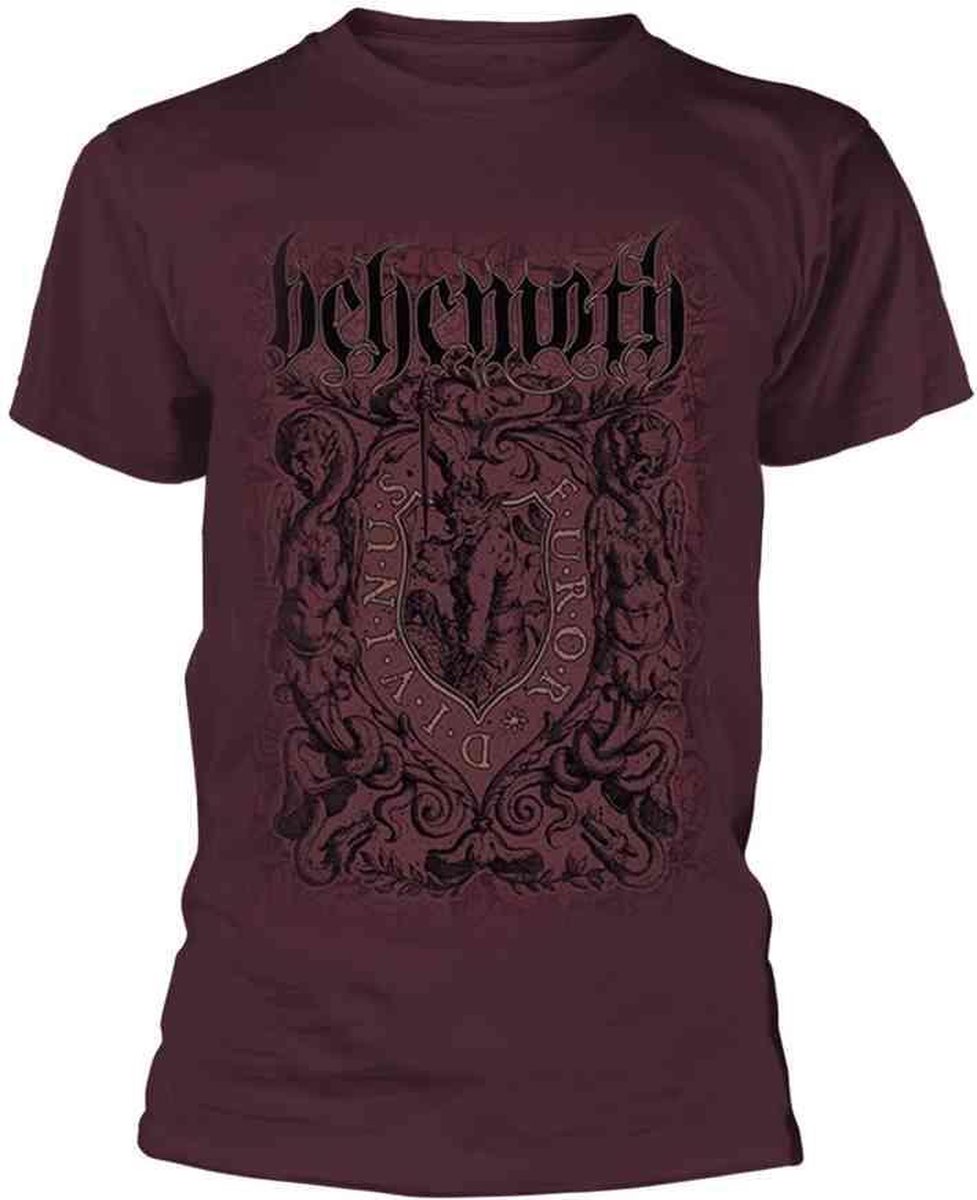 Behemoth Heren Tshirt -XL- Furor Divinus Rood