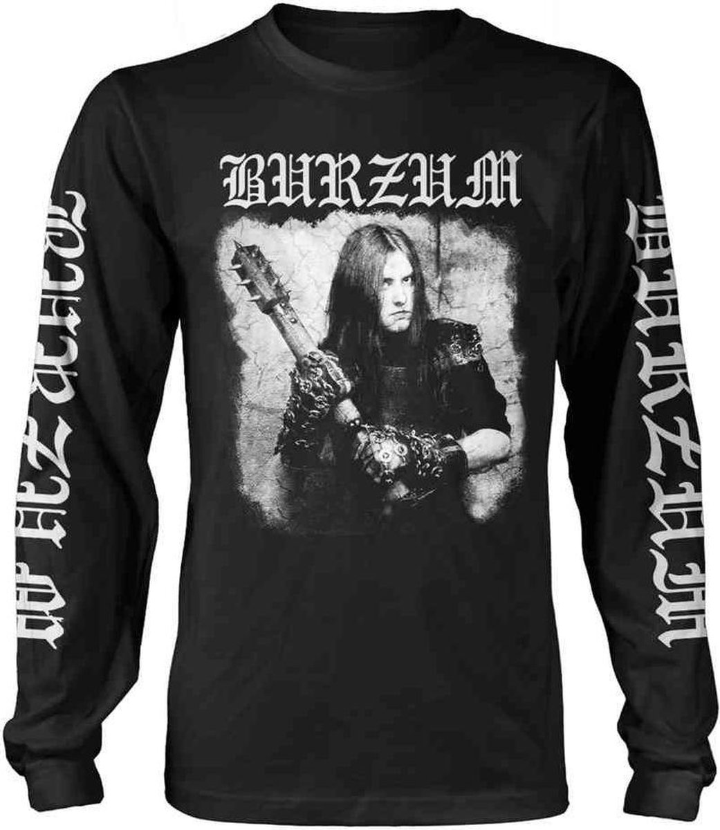 Burzum Longsleeve shirt -M- ANTHOLOGY 2018 Zwart