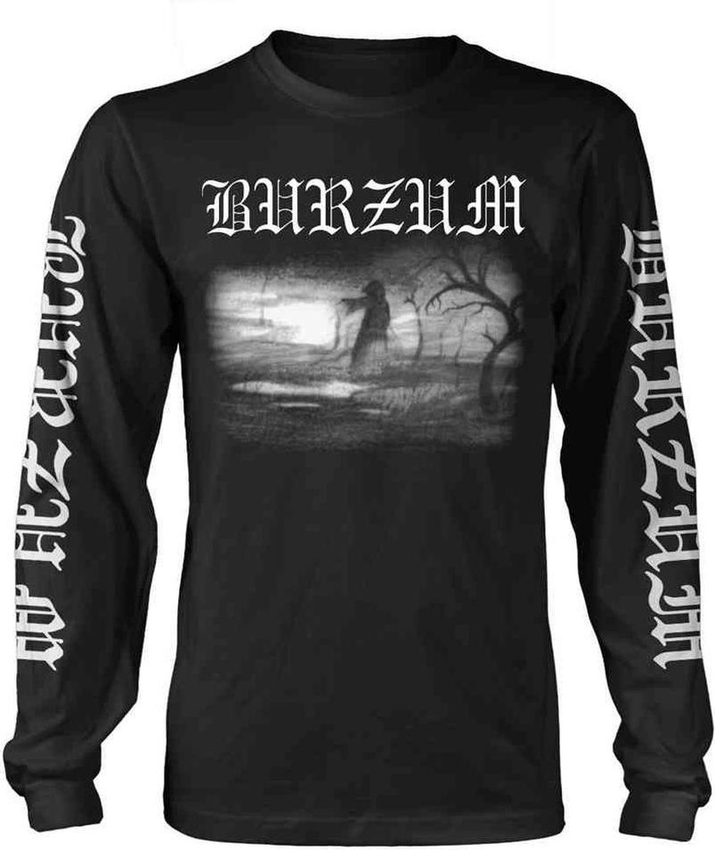 Burzum Longsleeve shirt -XL- ASKE 2013 Zwart