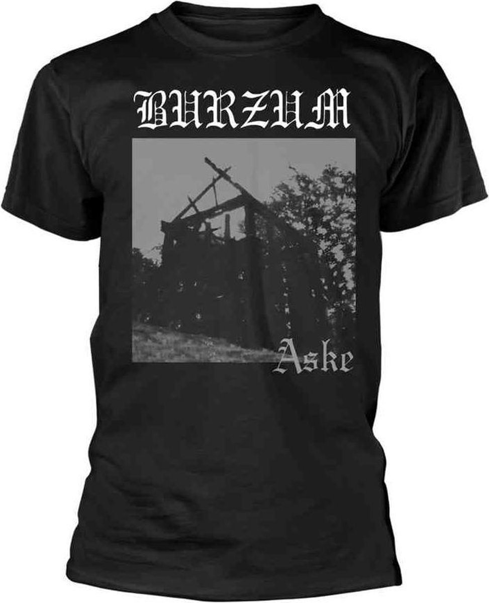 Burzum Unisex Tshirt -L- ASKE Zwart