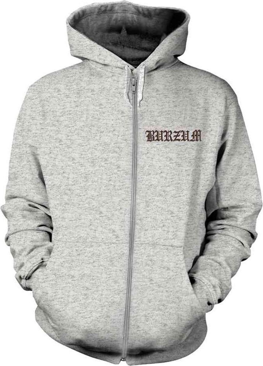 Burzum Vest met capuchon -L- FILOSOFEM 2 Grijs