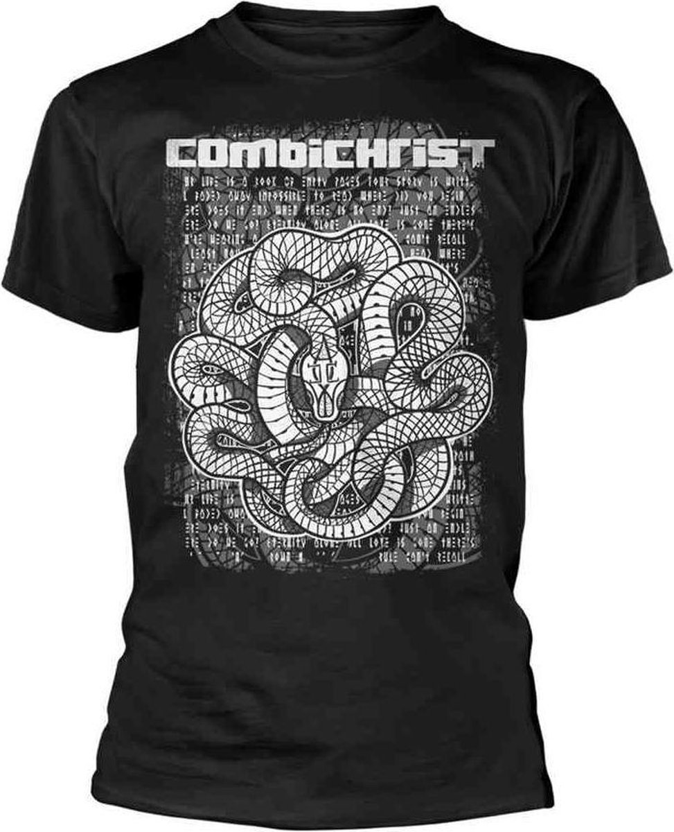 Combichrist Heren Tshirt -XL- Exit Eternity Zwart