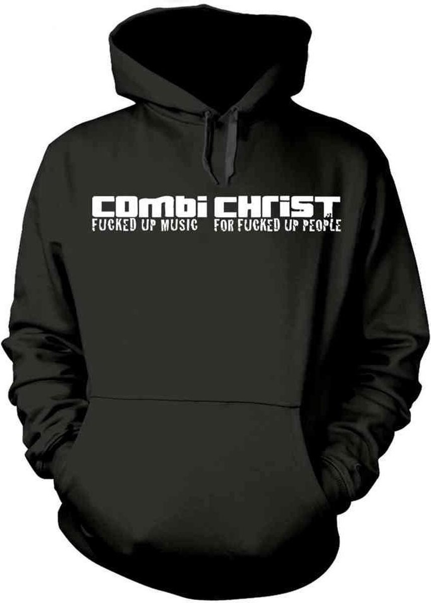 Combichrist Hoodie/trui -XL- Combichrist Army Zwart