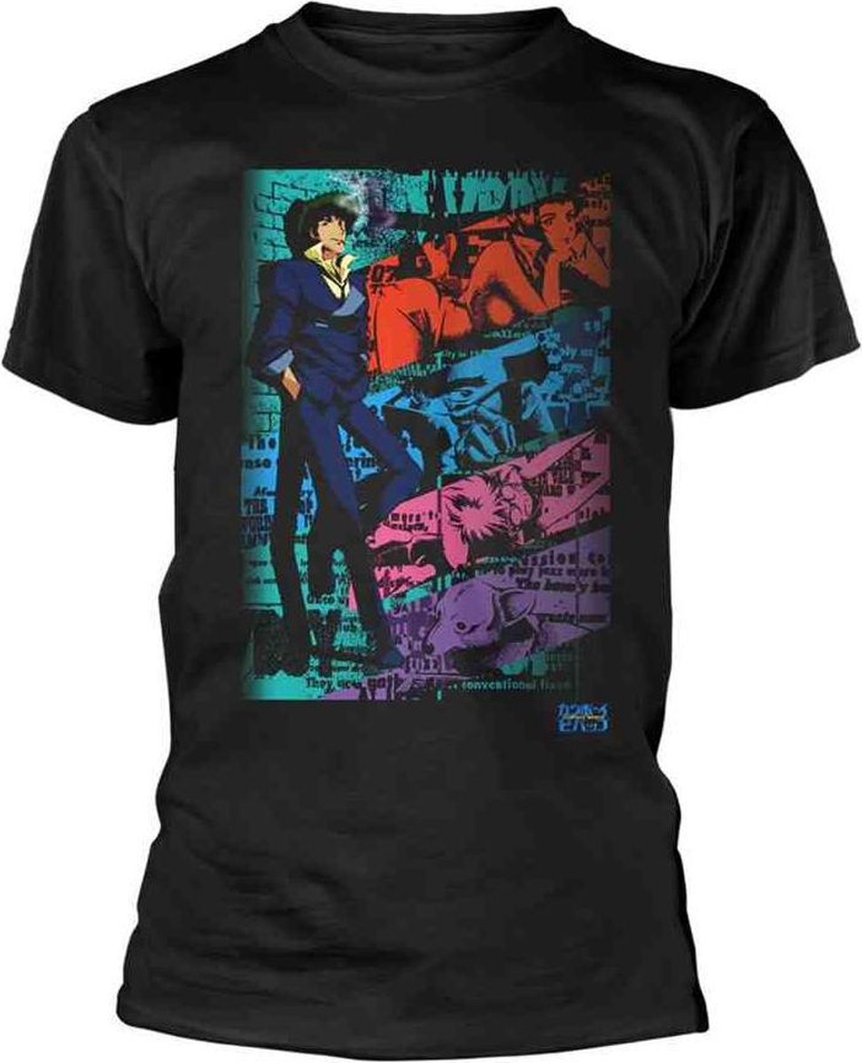 Cowboy Bebop Heren Tshirt -L- Spike Zwart