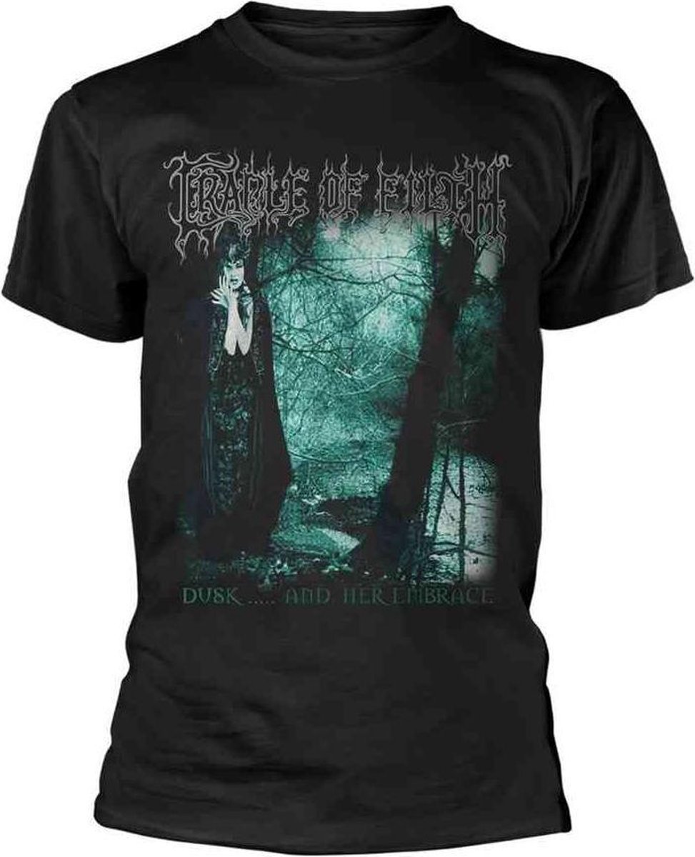 Cradle Of Filth Heren Tshirt -M- Dusk And Her Embrace Zwart