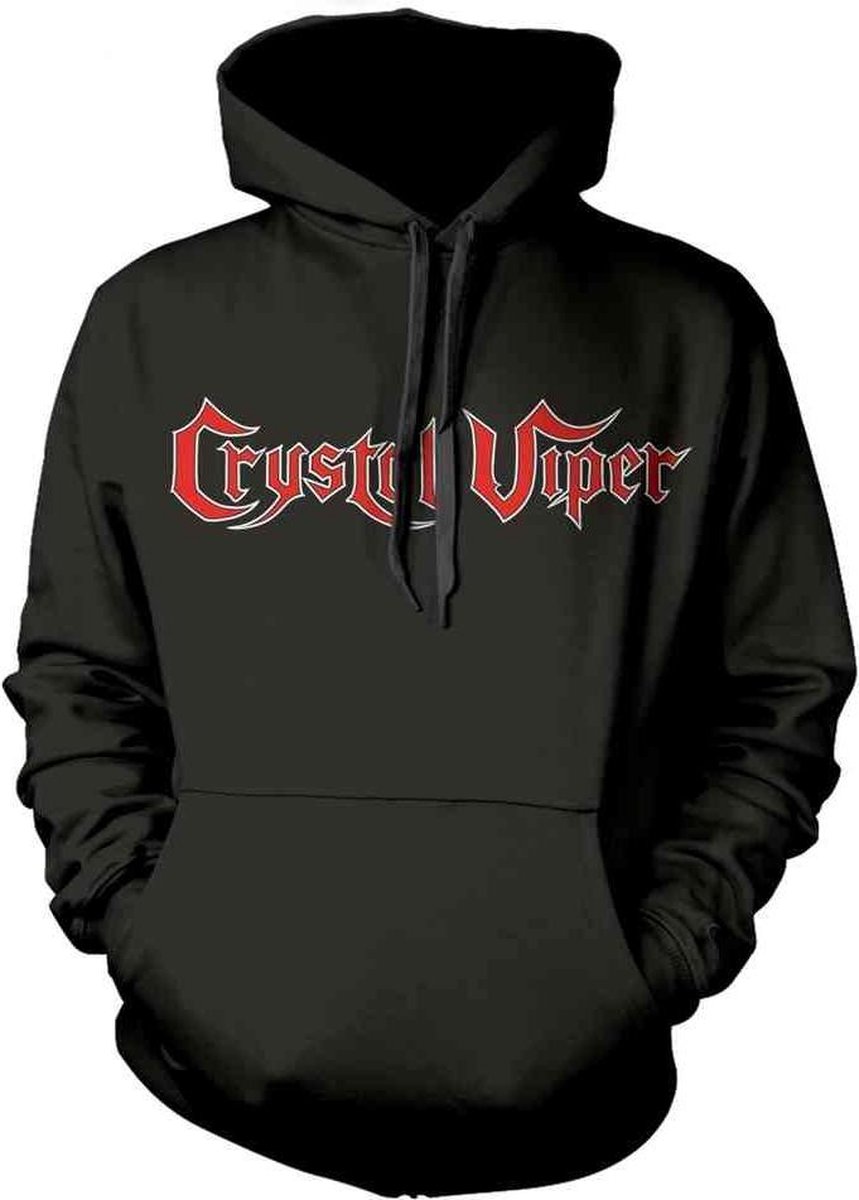 Crystal Viper Hoodie/trui -XL- Wolf & The Witch Zwart