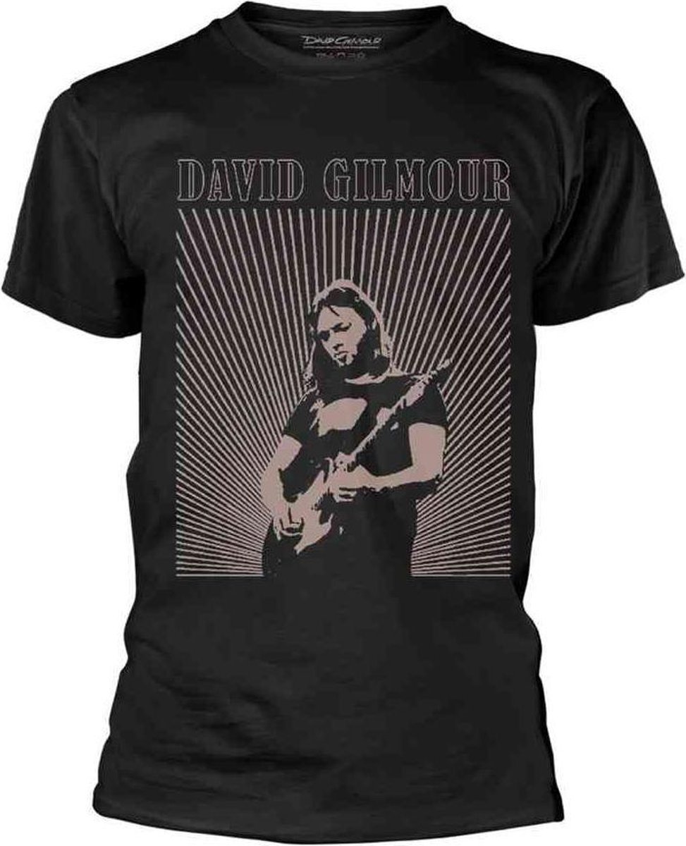 David Gilmour Heren Tshirt -XXL- Live Zwart