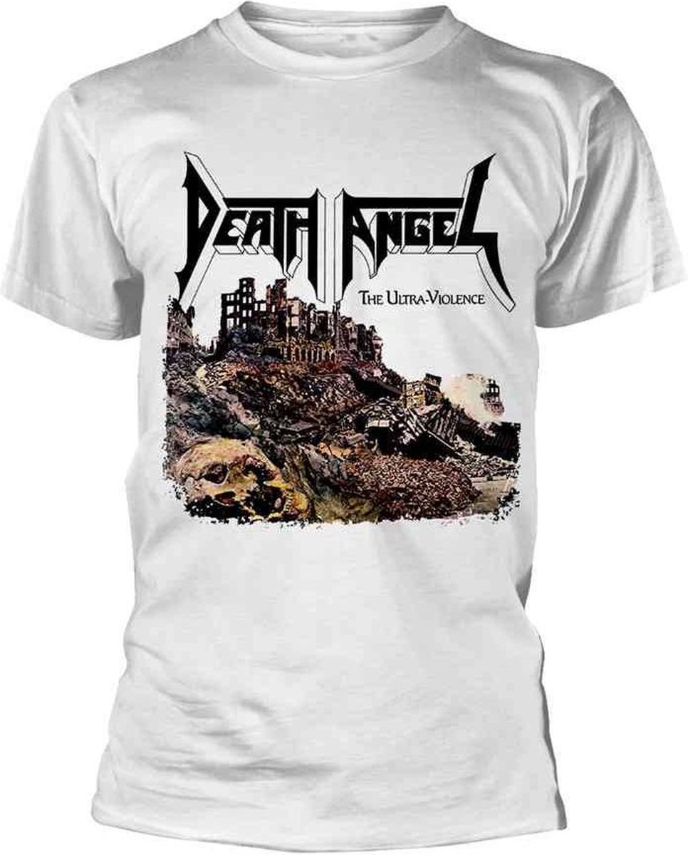 Death Angel Heren Tshirt -L- The Ultra-Violence Wit