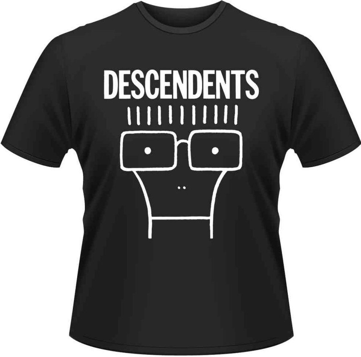 Descendents Heren Tshirt -L- Milo Zwart