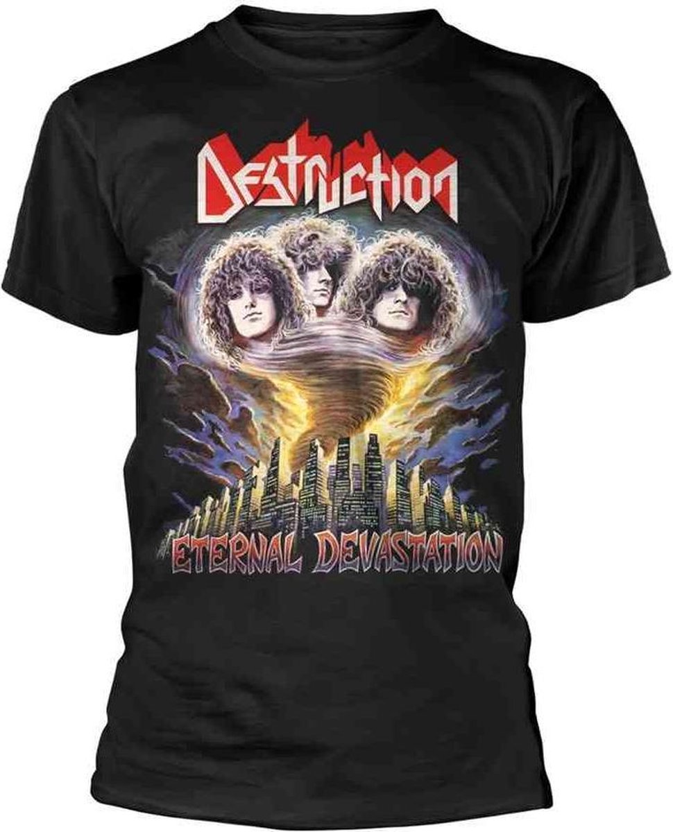 Destruction Heren Tshirt -L- Eternal Devastation Zwart