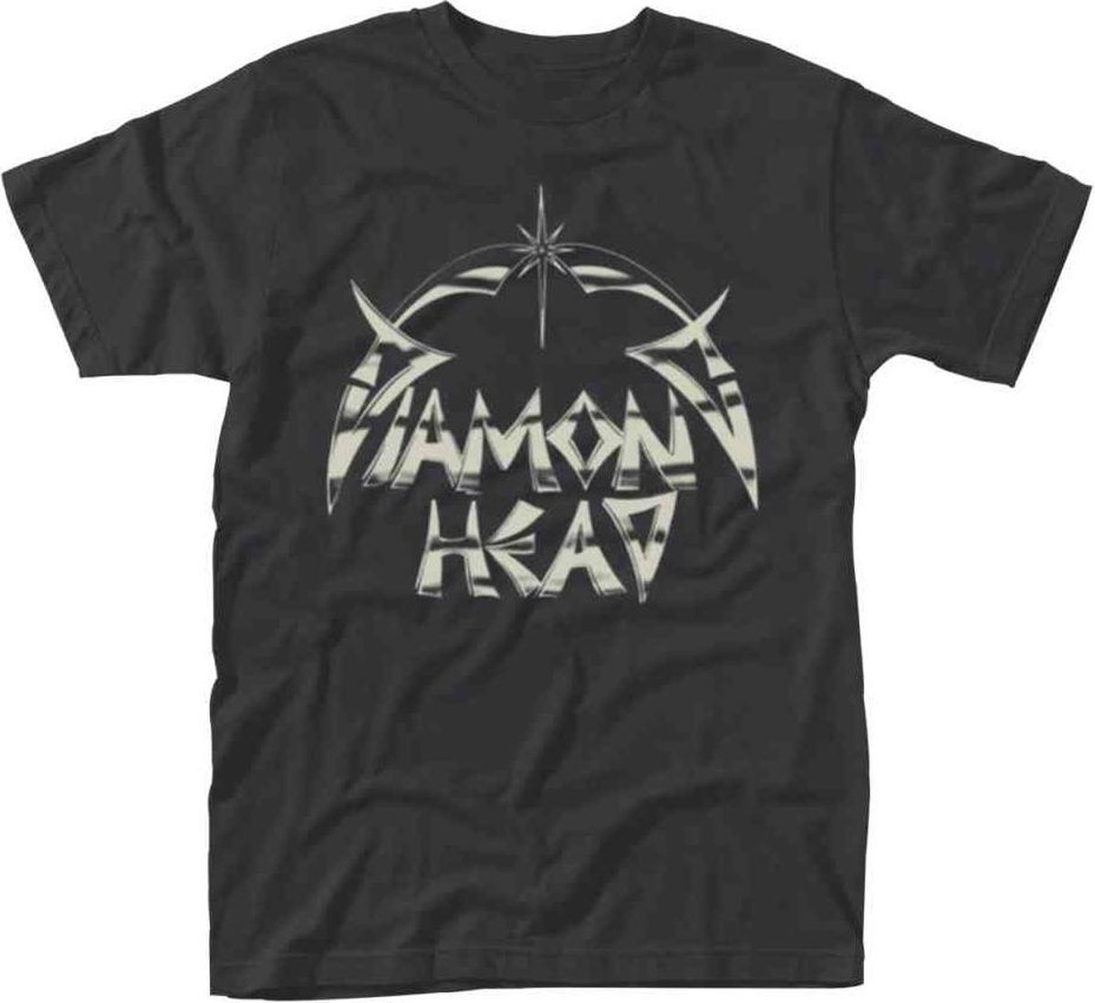 Diamond Head Heren Tshirt -L- DH Logo Zwart