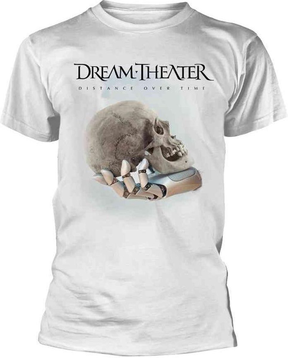 Dream Theater Heren Tshirt -L- Distance Over Time Cover Wit